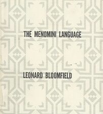 The Menomini Language – Leonard Bloomfield
