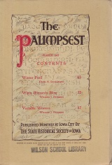 The Palimpsest March 1945