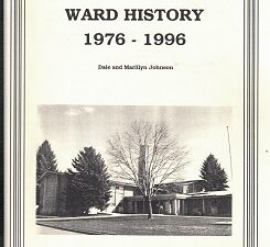 Cottonwood 14th Ward Directory 1976-1996 – Dale & Marillyn Johnson