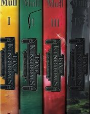 Brandon Mull – Five Kingdoms 4 volume set: Sky Raiders, Rogue Knight, Crystal Keepers, Death Weavers