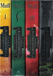 Brandon Mull – Five Kingdoms 4 volume set: Sky Raiders, Rogue Knight, Crystal Keepers, Death Weavers