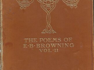 Poems of E. B. Browning Vol. 2. – Leather (London, no date)