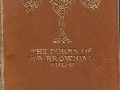 Poems of E. B. Browning Vol. 2. – Leather (London, no date)