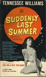 1958 — Suddenly Last Summer — Tennessee Williams — Paperback