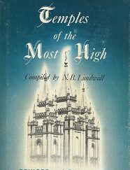 Temples of the Most High - N. B. Lundwall ~ Hardcover ~ Printed in the 1970s