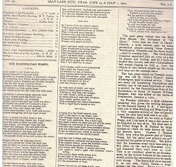 The Woman’s Exponent [Stack of Photo-Reprinted Misc. Issues]  1900-1910