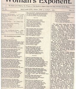 The Woman’s Exponent [Stack of Photo-Reprinted Misc. Issues]  1900-1910