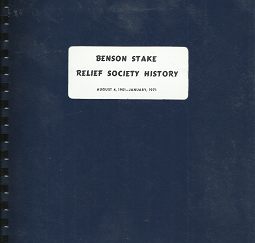 Benson Stake Relief Society History – Leona Rasmussen McCarrey