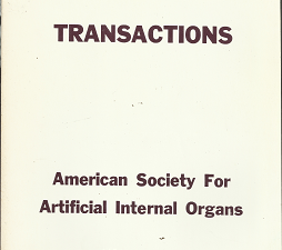 Transactions; American Society for Artificial Internal Organs – Vol. 22 1976
