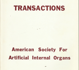 Transactions; American Society for Artificial Internal Organs – Vol. 15 1969