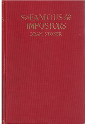 Famous Imposters(1910) – Bram Stoker