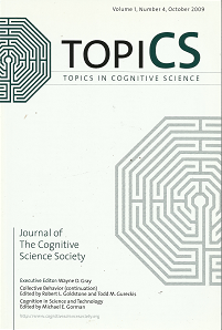 Topics: Volume 1, Number 4, October 2009 – Wayne D. Gray