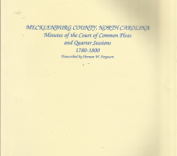 Mecklenburg County, North Carolina(1995) – Herman W. Ferguson – 0962077038