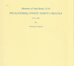 Mecklenburg County, North Carolina(2001) – Herman W. Ferguson – 0962077089