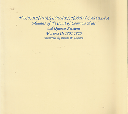 Mecklenburg County, North Carolina(1997) – Herman W. Ferguson – 0962077046