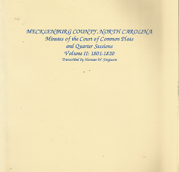 Mecklenburg County, North Carolina(1997) – Herman W. Ferguson – 0962077046