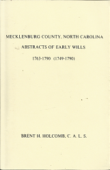 Mecklenburg County, North Carolina(1980) – Brent H. Holcomb
