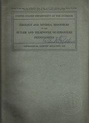 Bulletin 873; Geology and Mineral Resources, Pennsylvania