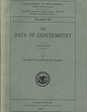 Bulletin 770; The Data of Geochemistry – Clarke