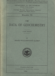 Bulletin 770; The Data of Geochemistry – Clarke
