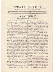 Utah Scout Vol. 3, No. 6, January 1932 ~ [A Magazine For Scouts and Scouters]