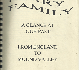 Perry Family; A Glance at Our Past – Donald Anderson Perry