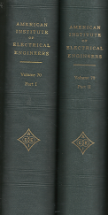Transactions of the american Institute of Electrical Engineers – Vol. 70