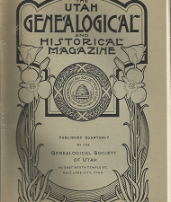 The Utah Genealogical and Historical Magazine; April,1916 Vol.7 No. 2