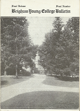 Brigham Young College Bulletin (June, 1926) (Final Volume, Final Number)