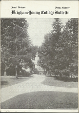 Brigham Young College Bulletin (June, 1926) (Final Volume, Final Number)