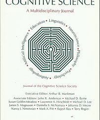 Cognitive Science: A Multidisciplinary Journal (November/December, 2009 (Vol. 33, No. 8))