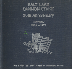 Salt Lake Cannon Stake 25th Anniversary
