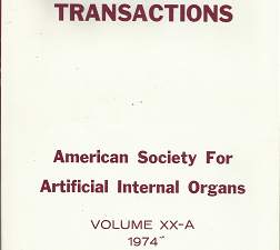 Transactions Vol XX-A 1974 Edited by George E. Schreiner