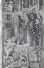 1964 World Championship Game (Metal Collectible Ticket)