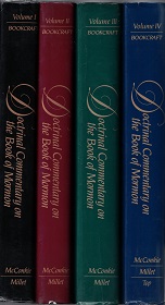 Doctrinal Commentary on the Book of Mormon – 4 Volume Set – Fair Condition – Joseph Fielding McConkie & Robert L. Millet