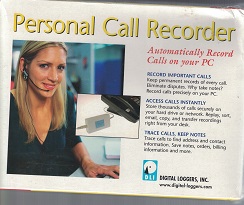 Digital Loggers Personal Call Recorder – Brand New in Plastic – 675920020034