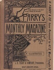 1890 --- Magazine Owned by Mormon Church President Wilford Woodruff! --- Parry's Monthly Magazine --- April, 1890