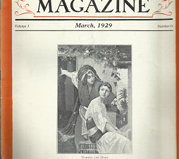 Eastern Star Magazine; March, 1929, Volume 1, Number 11