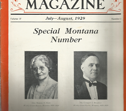 Eastern Star Magazine; July-August, 1929, Volume 11, Number 3; Special Montana Number