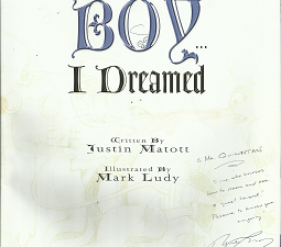 When I was a Boy… I Dreamed – Justin Matott & Mark Ludy