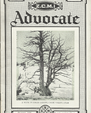 Advocate; October, 1920; Volume 5, Number 2
