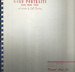 Word Portraits form third Nephi(1952) - Goff Dowding