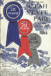 Premium List Utah State Fair; September 7th thru 16th 1962