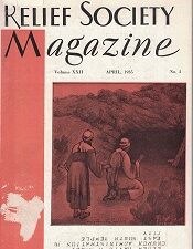 Relief Society Magazine, April 1935, Owned by David O. McKay