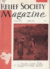Relief Society Magazine, April 1935, Owned by David O. McKay