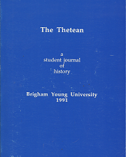 The Thetean; A Student Journal of History