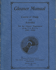 Gleaner Manual; Course of Study and Activities(1931)