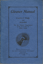 Gleaner Manual; Course of Study and Activities(1931)