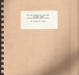 For the Strength of the Hills We Bless Thee: Italian Mormons come to Utah - Michael W. Homer