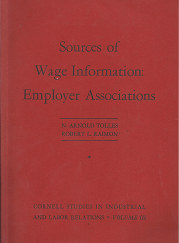 Sources of Wage Information: Employer Associations – N. Arnold Tolles & Robert L. Raimon